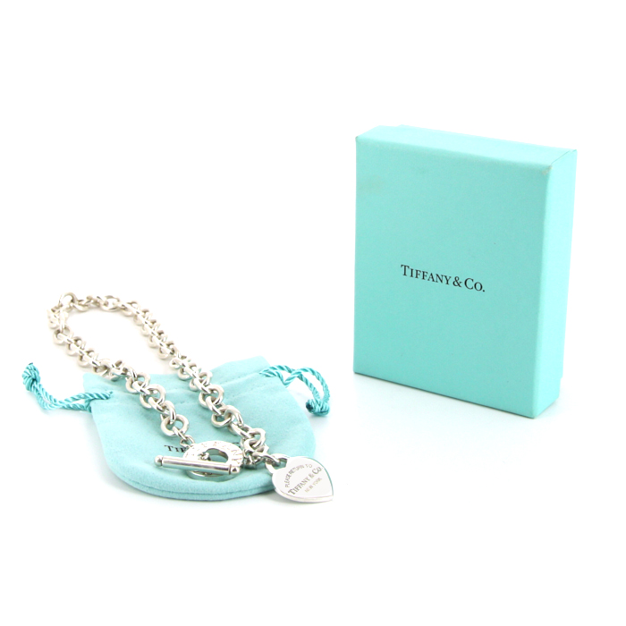 Collar Tiffany & Co Return To Tiffany en plata - Detail D2