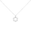 Collar Mikimoto en oro blanco,  diamantes y perlas - 00pp thumbnail