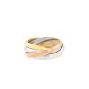 Cartier Trinity Semainier ring in 3 golds, size 52 - 00pp thumbnail