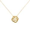 Chanel Camelia necklace in yellow gold - 00pp thumbnail