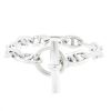 Hermes Chaine d'Ancre large model bracelet in silver - 00pp thumbnail
