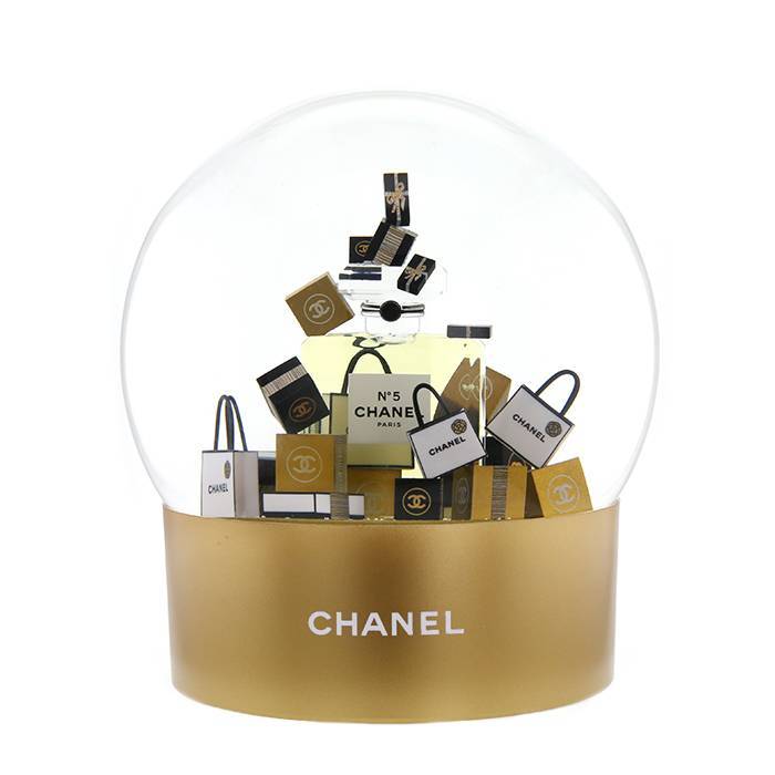 Snow Globe Chanel White Number 5