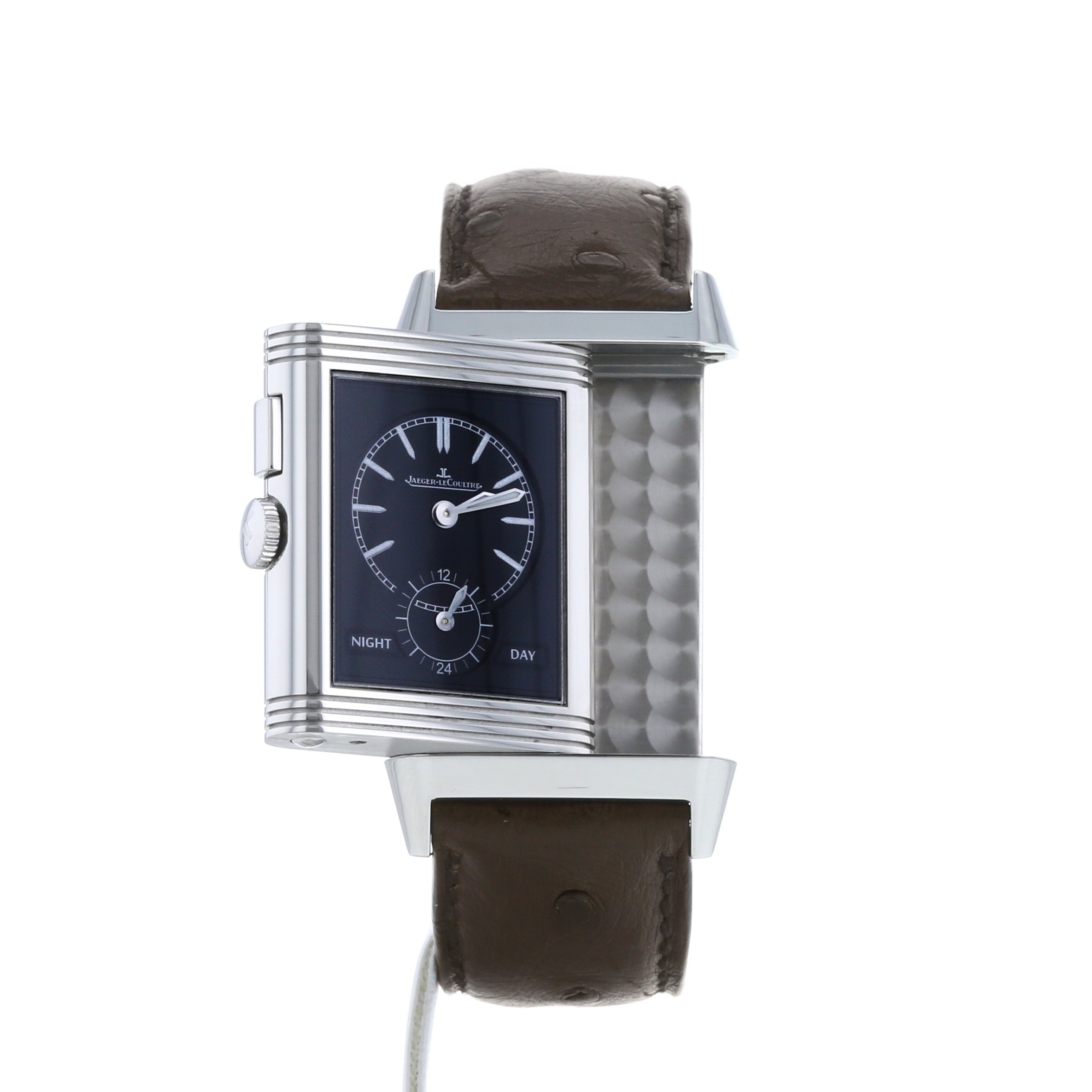 Jaeger Lecoultre Duoface Reverso watch in stainless steel Ref:  278.8.54 Circa  2015 - Detail D1