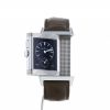 Jaeger Lecoultre Duoface Reverso watch in stainless steel Ref:  278.8.54 Circa  2015 - Detail D1 thumbnail