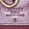 Hermes Herbag backpack in brown canvas and brown leather - Detail D3 thumbnail