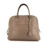 Hermes Bolide 35 cm handbag in etoupe Swift leather - 360 thumbnail