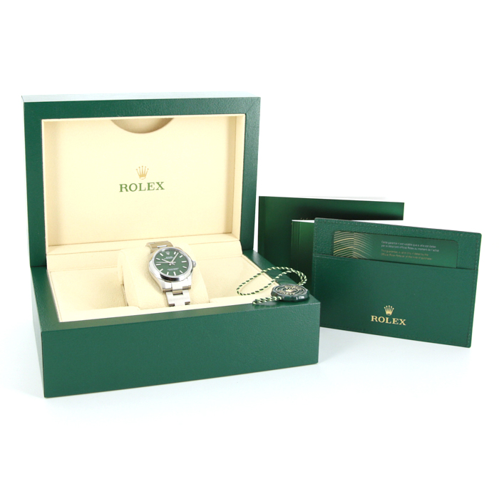 Rolex Oyster Perpetual watch in stainless steel Ref:  277200 Circa  2021 - Detail D2