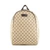 Gucci Vintage backpack in beige and brown monogram canvas - 360 thumbnail