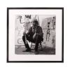 Pierre Houles, "Jean-Michel Basquiat in his studio in NYC 1982", photographie encadrée, signée et numérotée - 00pp thumbnail