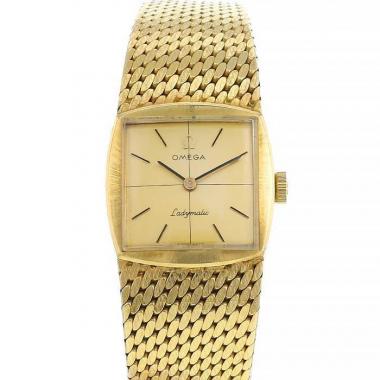 Montre Omega Ladymatic en or jaune Vers  1960