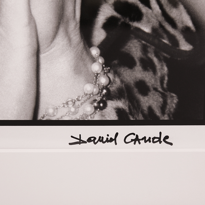 Daniel Cande, "Brigide Bardot", framed photograph, signed, of 1962 - Detail D1