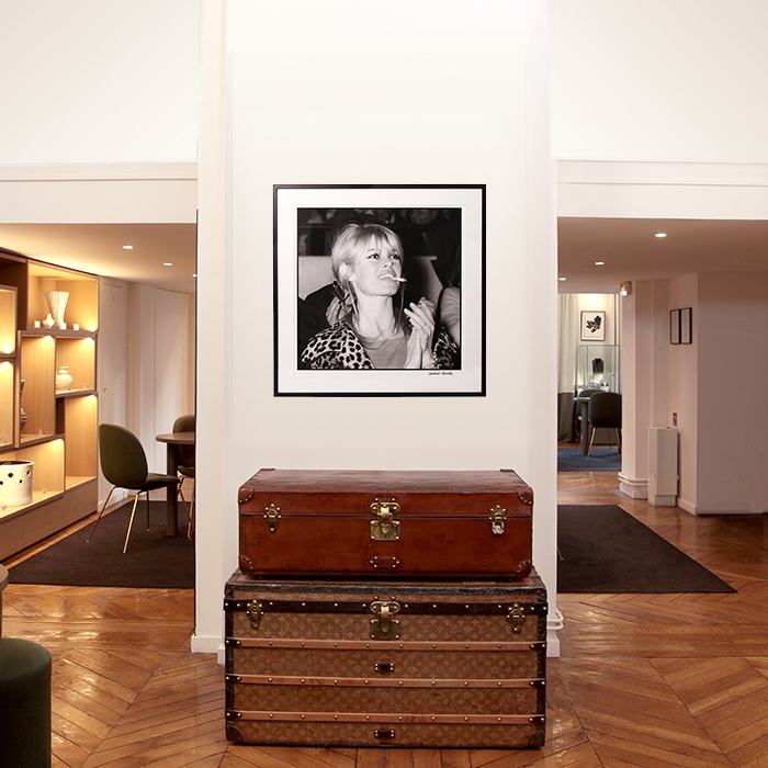 Daniel Cande, "Brigide Bardot", framed photograph, signed, of 1962 - Detail D3