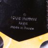 Sac à main Louis Vuitton Lockit Kusama moyen modèle en cuir verni monogram jaune et noir - Detail D3 thumbnail