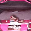 Fendi Peekaboo Mini Pocket shoulder bag in pink leather - Detail D3 thumbnail