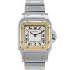 Cartier Santos watch in gold and stainless steel Ref:  1567 Circa  1990 - 00pp thumbnail