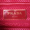Mochila Prada en lona roja y cuero rojo - Detail D3 thumbnail