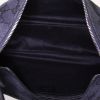 Bolso de mano Gucci Mors en lona Monogram negra y cuero negro - Detail D2 thumbnail
