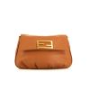 Fendi Big Mama shoulder bag in brown leather - 360 thumbnail