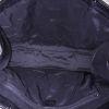 Borsa Gucci in tela monogram nera e pelle nera - Detail D2 thumbnail