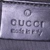 Gucci handbag in black monogram canvas and black leather - Detail D3 thumbnail