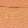 Porta agenda Hermès en cuero granulado negro - Detail D4 thumbnail