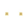 Mauboussin small earrings in yellow gold and diamonds - 00pp thumbnail