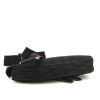 Bolso bandolera Dior Saddle en lona Monogram Oblique negra y cuero negro - Detail D4 thumbnail