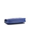 Borsa a tracolla Chanel Wallet on Chain in pelle trapuntata blu elettrico - Detail D4 thumbnail