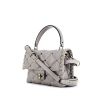 Valentino Garavani handbag in grey leather - 00pp thumbnail