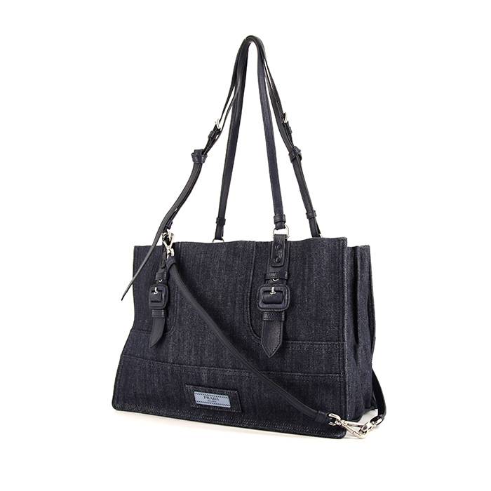 Prada Black Leather Cahier Shoulder Bag Prada | TLC