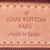 Bolso de mano Louis Vuitton Batignolles en lona Monogram marrón y cuero natural - Detail D3 thumbnail