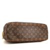 Louis Vuitton Batignolles handbag in brown monogram canvas and natural leather - Detail D4 thumbnail
