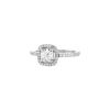 Messika M-Love solitaire ring in white gold and diamonds - 00pp thumbnail
