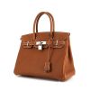 Hermes Birkin 30 cm handbag in fawn Barenia leather - 00pp thumbnail