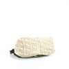 Fendi Big Mama handbag in beige monogram canvas and brown leather - Detail D4 thumbnail