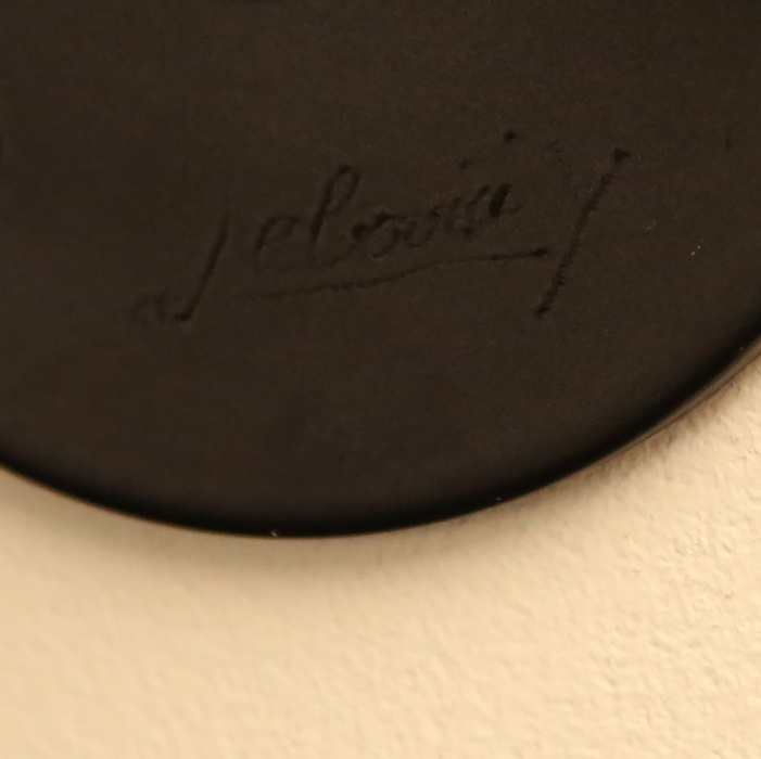 Yonel Lebovici, Unique pair of wall sconces "Eyes without face", signed, of 1981 - Detail D4