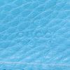 Billetera Gucci en cuero granulado azul - Detail D3 thumbnail