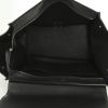Celine Trapeze large model handbag in black leather and black suede - Detail D2 thumbnail
