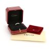 Anello Cartier Love modello piccolo in oro bianco - Detail D2 thumbnail