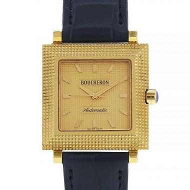 Reloj Boucheron Carrée de oro amarillo Circa  1990