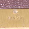 Bolsa de viaje Gucci Vintage en cuero marrón - Detail D3 thumbnail