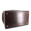 Bolsa de viaje Gucci Vintage en cuero marrón - Detail D4 thumbnail
