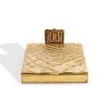 Line Vautrin, "Trianon" or "Les pavés du Roi", compact box, in gilded bronze, signed, around 1946 - 00pp thumbnail