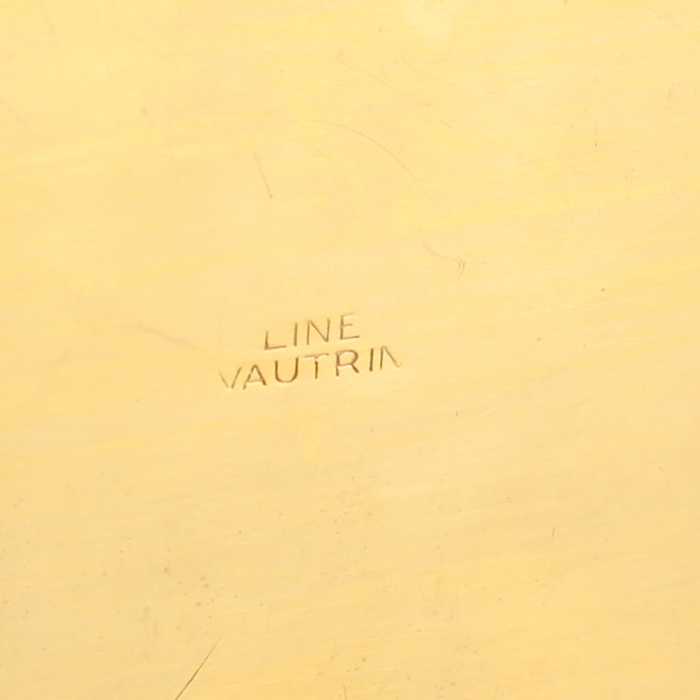 Line Vautrin, boîte "Neptune" en bronze doré, des années 1955, signée - Detail D4