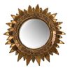 Line Vautrin, "Soleil à pointes",(sun with spikes), model n°2,  in talosel with mirrors inlayed, from the 1955’s, signed - 00pp thumbnail