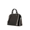 Borsa Louis Vuitton Alma modello piccolo in pelle Epi nera verniciato - 00pp thumbnail