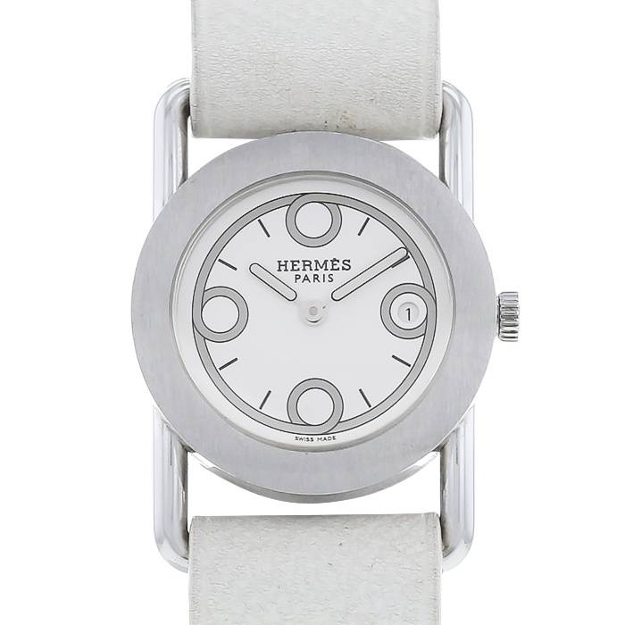 Hermes Barenia watch in stainless steel Ref:  BR1.210 Circa  1990 - 00pp