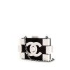 Chanel Editions Limitées clutch in black and white plexiglas - 00pp thumbnail