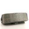 Bolso de mano Chanel Timeless jumbo en piel de pitón gris - Detail D5 thumbnail