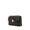 Louis Vuitton MyLockme BB shoulder bag in black grained leather - 00pp thumbnail